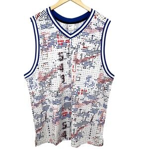 Nike DNA Dri-Fit Basketball Jersey Tank Top Scoreboard Print Men’s XL